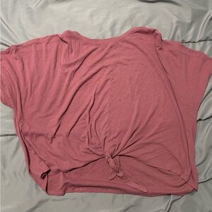 Old Navy Mauve Ribbed Top